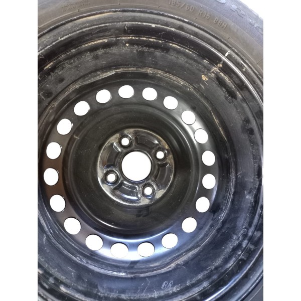 Roda Pneu Estepe Aro15 Toyota Etios 2013   185/60