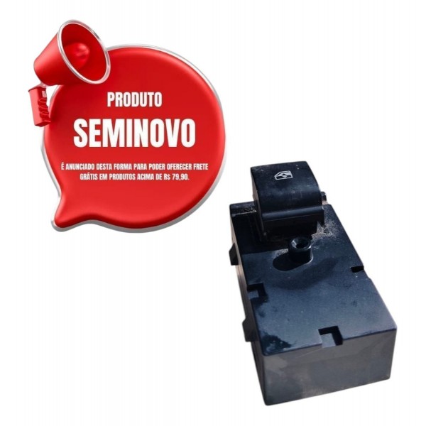 Botão Vidro Elétrico Traseira Esquerdo Gm Cobalt 2019 2020