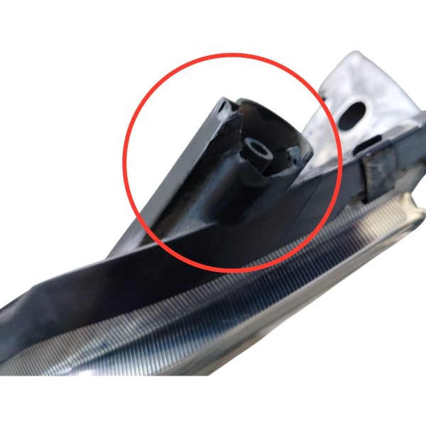 Farol Direito Mobi C/ Mascara Ngra 2016 2017 A 2020 Detalhe