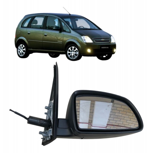 Espelho Retrovisor Manual Meriva 2008 2009 A 2012