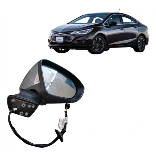 Espelho Retrovisor Elétrico Direito Cruze 2017a 2020