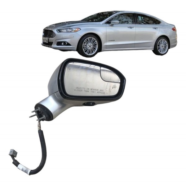 Retrovisor Direito Elétrico Fusion 2014a 2019 Detalh C/pisca