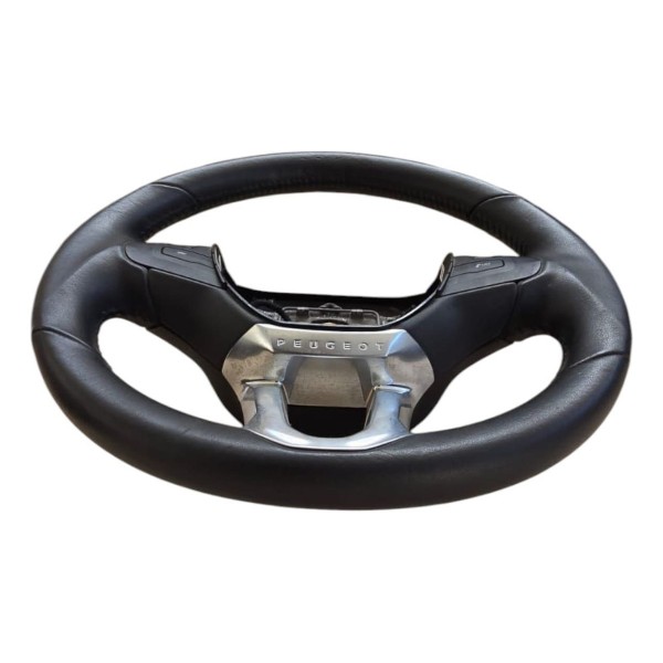 Volante Direção Peugeot 208 2008 2015 2016 2020 Com Comando