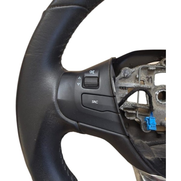 Volante Direção Peugeot 208 2008 2015 2016 2020 Com Comando