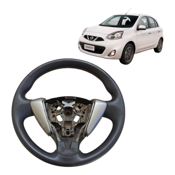 Volante Direção Nissan March Versa 2015 2016 2017 A 2020