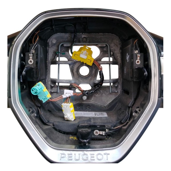 Volante Direção Peugeot 3008 2018 2019 2020 Com Comandos