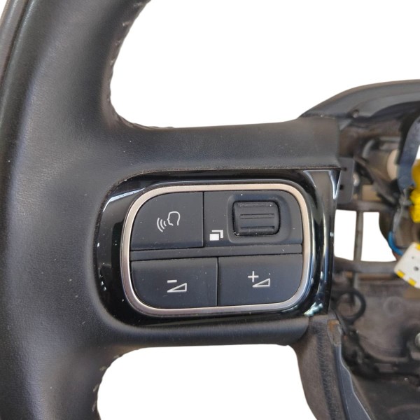 Volante Direção Citroen C4 Cactus 2017 A 2020 Com Comando