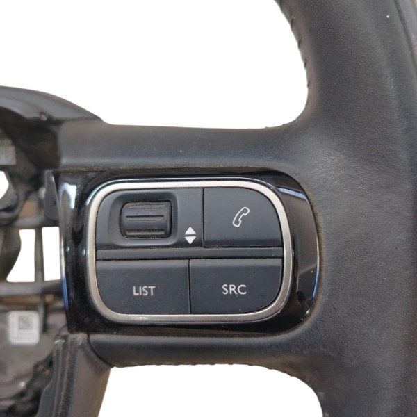 Volante Direção Citroen C4 Cactus 2017 A 2020 Com Comando