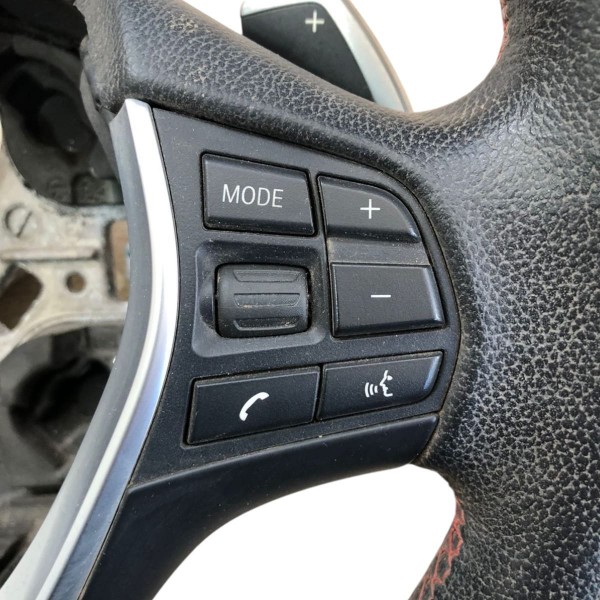 Volante Direção Bmw 320i 2012 2013 A 2017 Com Comando