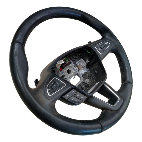 Volante Direção Ford Focus 2015 2016 2017 Com Comandos