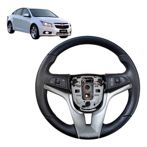 Volante Direção Chevrolet Cruze 2012 2013 A 2016 Com Comando