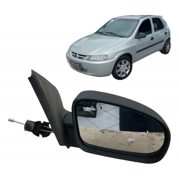 Espelho Retrovisor Direito Celta 2000 2001 2002 2007 Manual