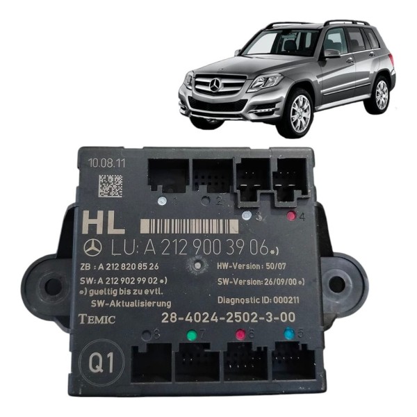 Modulo Vidro Traseiro Esquerdo Mercedes Glk300 2009 2010