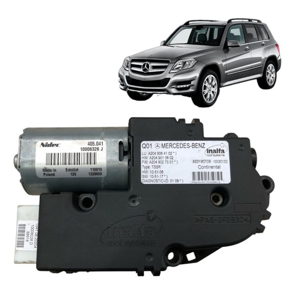 Motor Teto Solar Mercedes Glk300 2009 2010 2011 2012