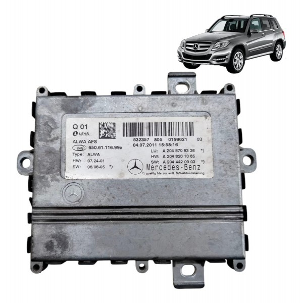 Módulo Direção Farol Mercedes Glk 300 2009 2010 2012