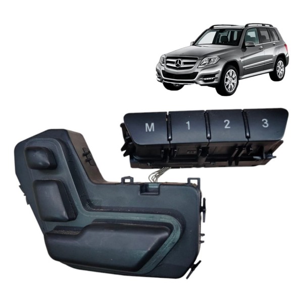 Botão Ajuste Banco Esquerdo Mercedes Glk 300 2009 2010 2012