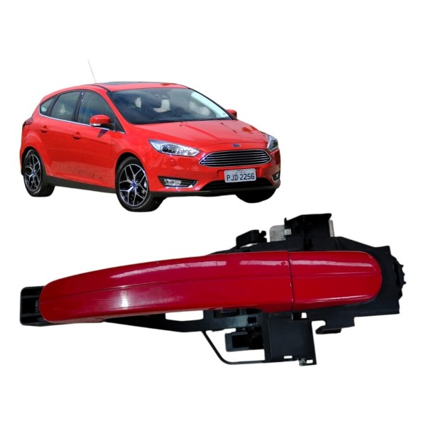 Maçaneta Externa Traseira Esquerda Ford Focus 2014 2015 2016