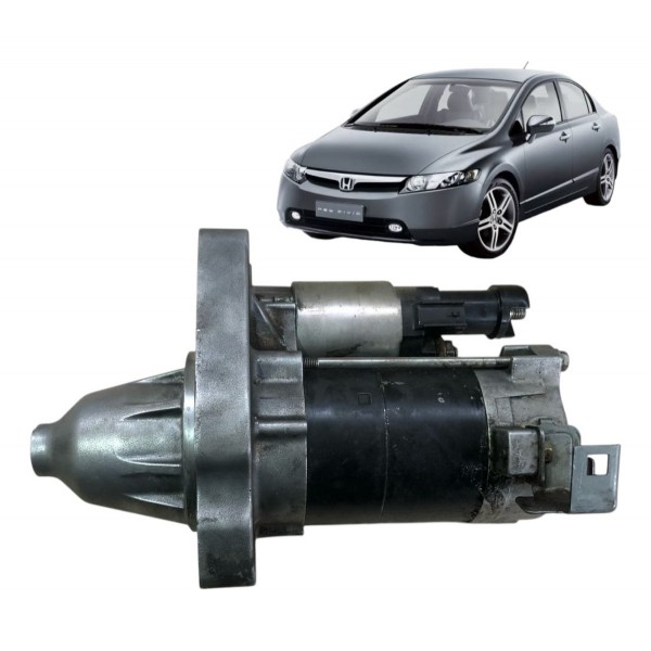 Motor Partida Arranque Honda Civic 1.8 2006 2007 2010 2012