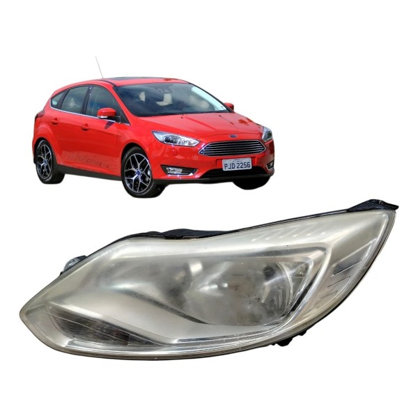 Farol Esquerdo Ford Focus 2014 2015 2016 Original