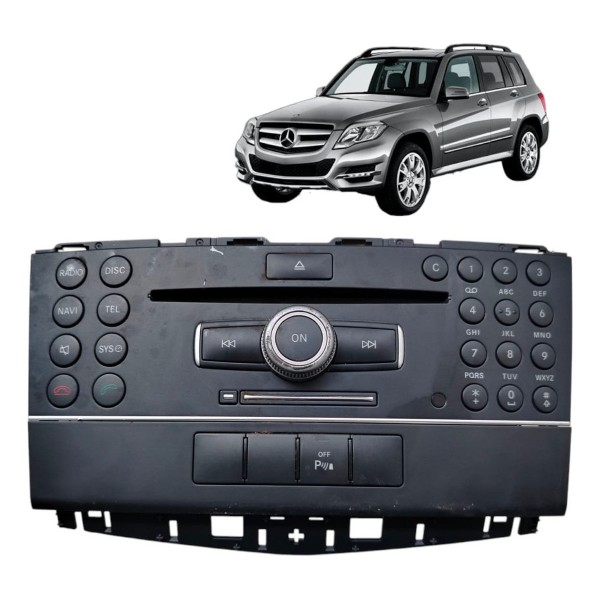 Radio Aparelho Som Cd Player Mercedes Glk 300 2009 2010 2012