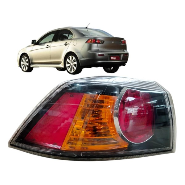 Lanterna Traseira Esquerda Mitsubishi Lancer 2012 2016 2019