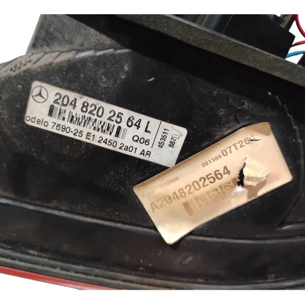 Lanterna Traseira Esquerda Mercedes Glk 300 2009 2010 A 2012