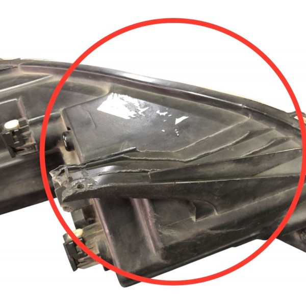 Farol Esquerdo Lifan X60 2013 2014 2015 2017 Led Detalhe