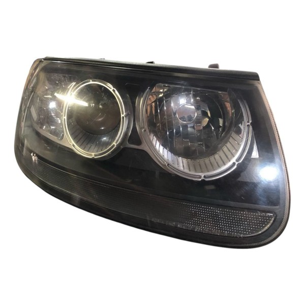 Farol Direito Hyundai Santa Fé 2008 2010 2012 Mascara Negra