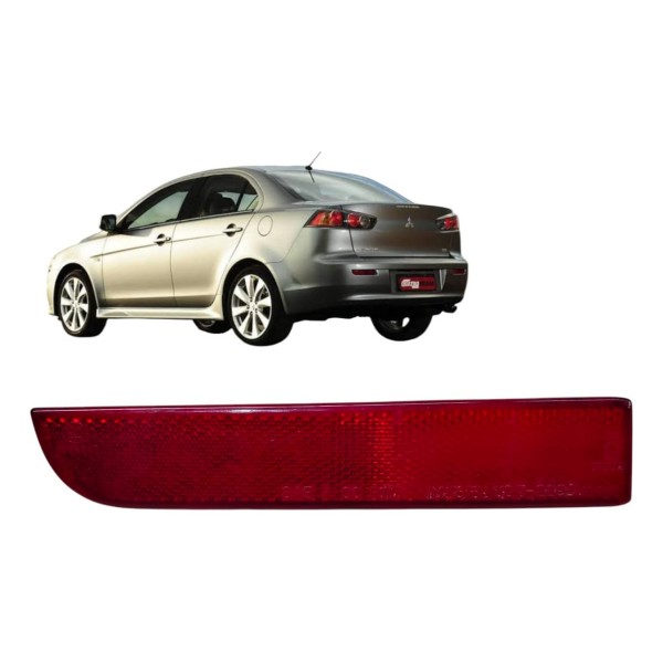 Refletor Neblina Traseiro Esquerdo Lancer 2013 2015 2017