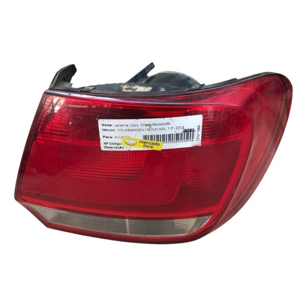 Lanterna Traseira Direita Vw Gol G6 2013 2014 2015 2016