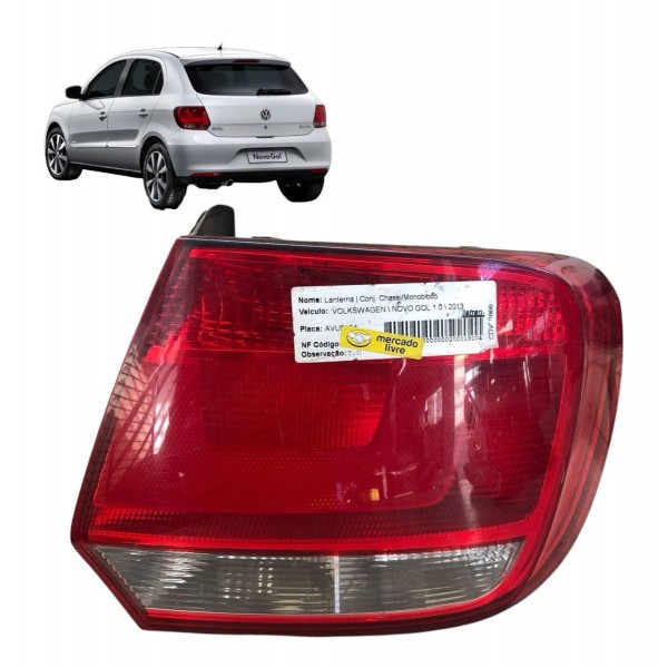 Lanterna Traseira Direita Vw Gol G6 2013 2014 2015 2016
