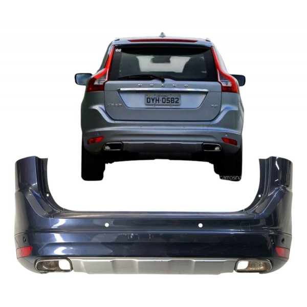 Parachoque Traseiro Volvo Xc60 2012 2013 2014 2015 Original