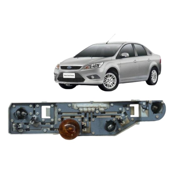 Circuito Soquete Lanterna Direita Focus Sedan 2009 A 2012