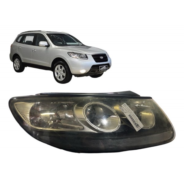 Farol Direito Hyundai Santa Fe 2008 2010 2012 2013 Original