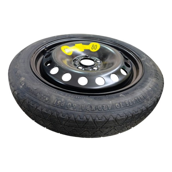 Roda Pneu Estepe Aro 17 Volvo Xc60 2012 2013 2015 125/80
