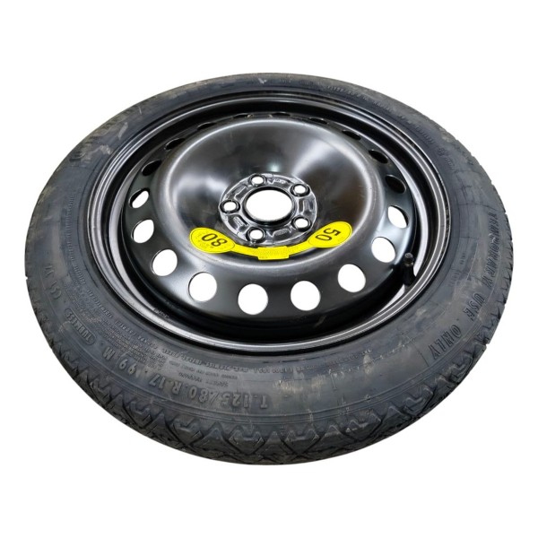 Roda Pneu Estepe Aro 17 Volvo Xc60 2012 2013 2015 125/80
