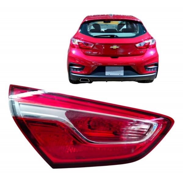 Lanterna Esquerda Tampa Traseira Cruze Hatch 2017 2018 2022