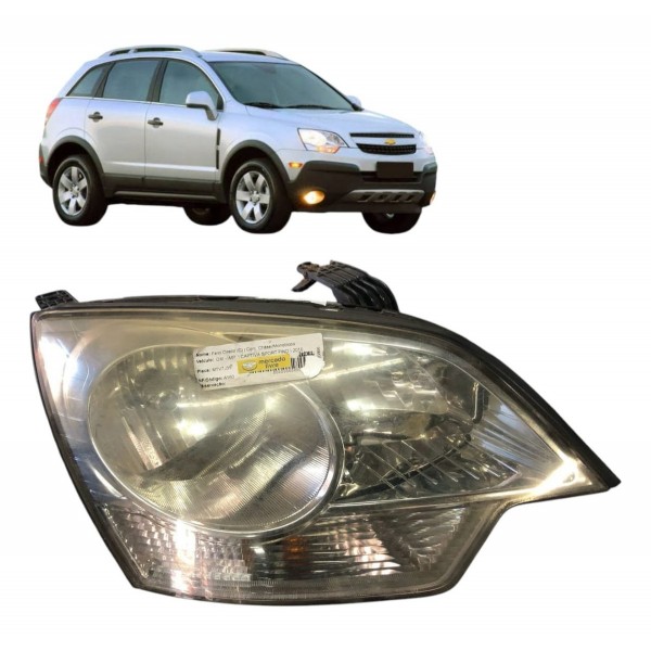 Farol Direito Chevrolet Captiva 2008 2010 2012 2014 Detalhe
