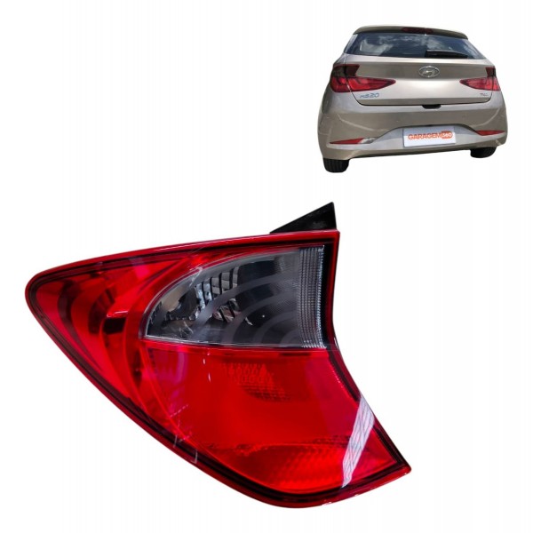 Lanterna Traseira Esquerda Hyundai Hb20 Hatch 2020 2021 2022