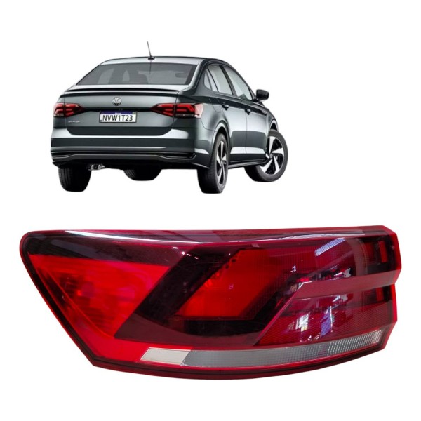 Lanterna Traseira Esquerdo Vw Virtus 2018 2019 2020 2022