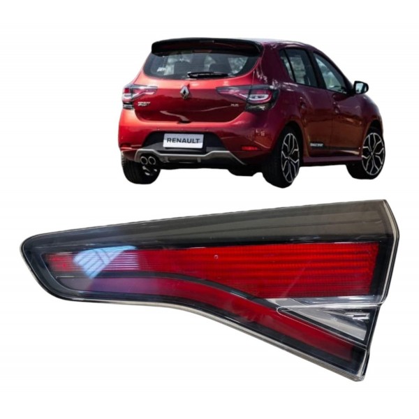 Lanterna Direita Tampa Traseira Sandero Stepway 2022 2023 Direito/passageiro Fumê