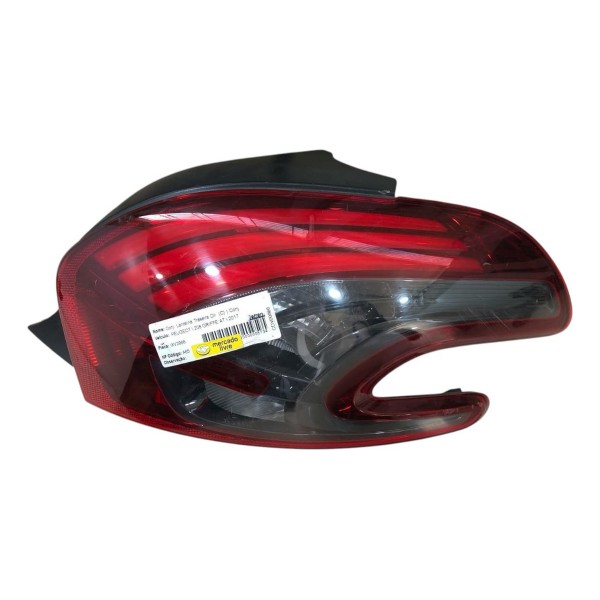 Lanterna Traseira Direita Peugeot 208 Griffe 2013 2015 2016