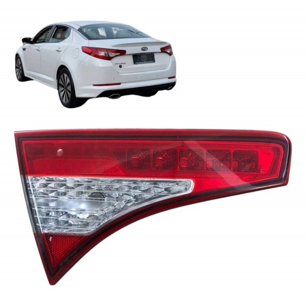 Lanterna Esquerda Tampa Traseira Kia Óptima 2013 2014 2015
