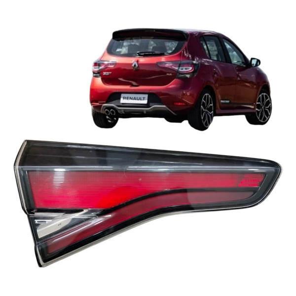 Lanterna Esquerda Tampa Traseira Sandero Stepway 2023 2024