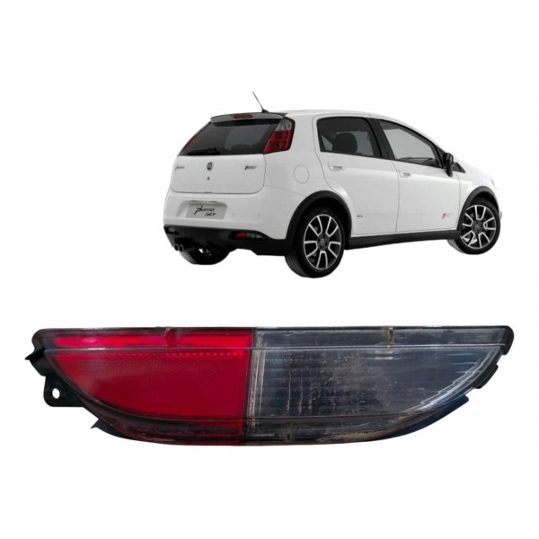 Refletor Traseiro Esquerdo Fiat Punto 2007 2008 2010 2012