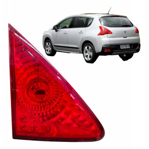 Lanterna Esquerda Tampa Traseira Peugeot 3008 2011 2012 2016