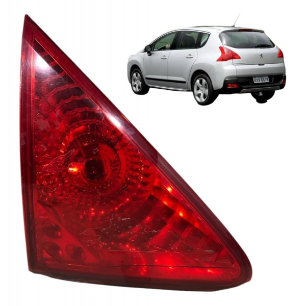 Lanterna Esquerda Tampa Traseira Peugeot 3008 2011 2013 2016