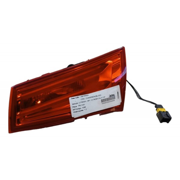 Lanterna Direita Tampa Traseira Citroen C4 Lounge 2012 2013