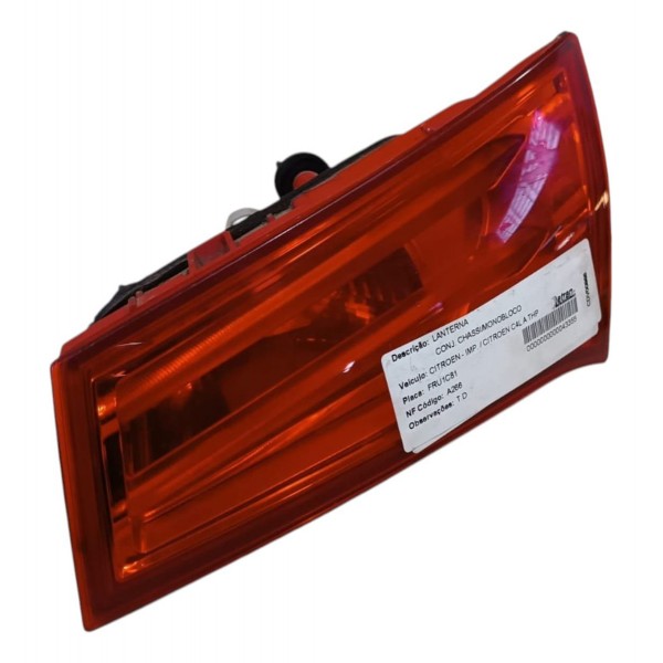 Lanterna Direita Tampa Traseira Citroen C4 Lounge 2012 2013