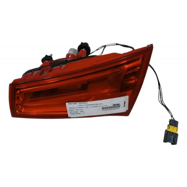 Lanterna Direita Tampa Traseira Citroen C4 Lounge 2012 2013
